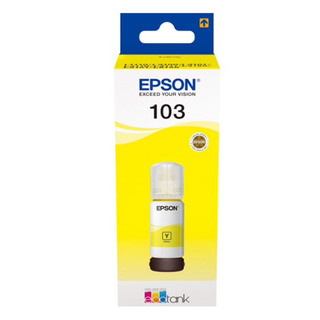 Чорнило для принтера Epson 103 для L3100/L3101/L3110/L3150/L3151 65 мл Yellow (C13T00S44A) - фото 2