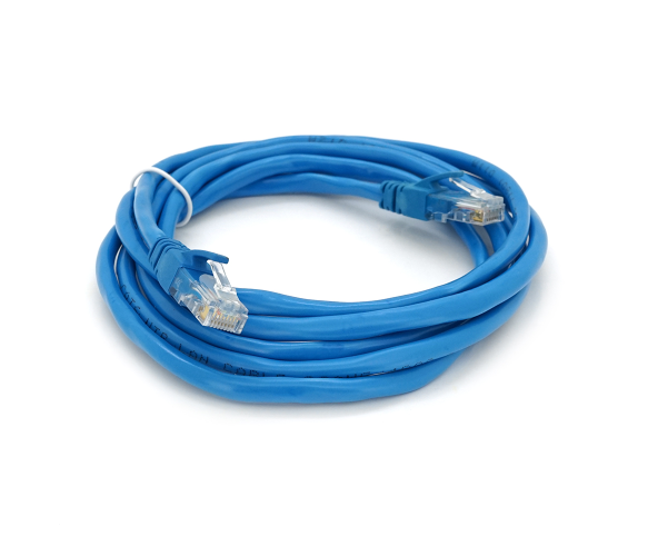 Патч-корд литий Ritar YT30458 RJ45 UTP Cat 6 Cu 2 м Blue (629916)