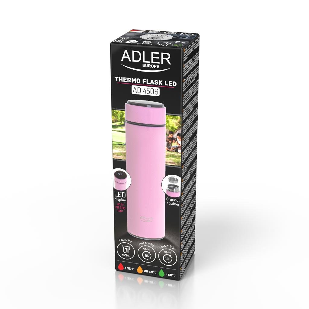 Термос Adler AD 4506 Pink (6217) - фото 17