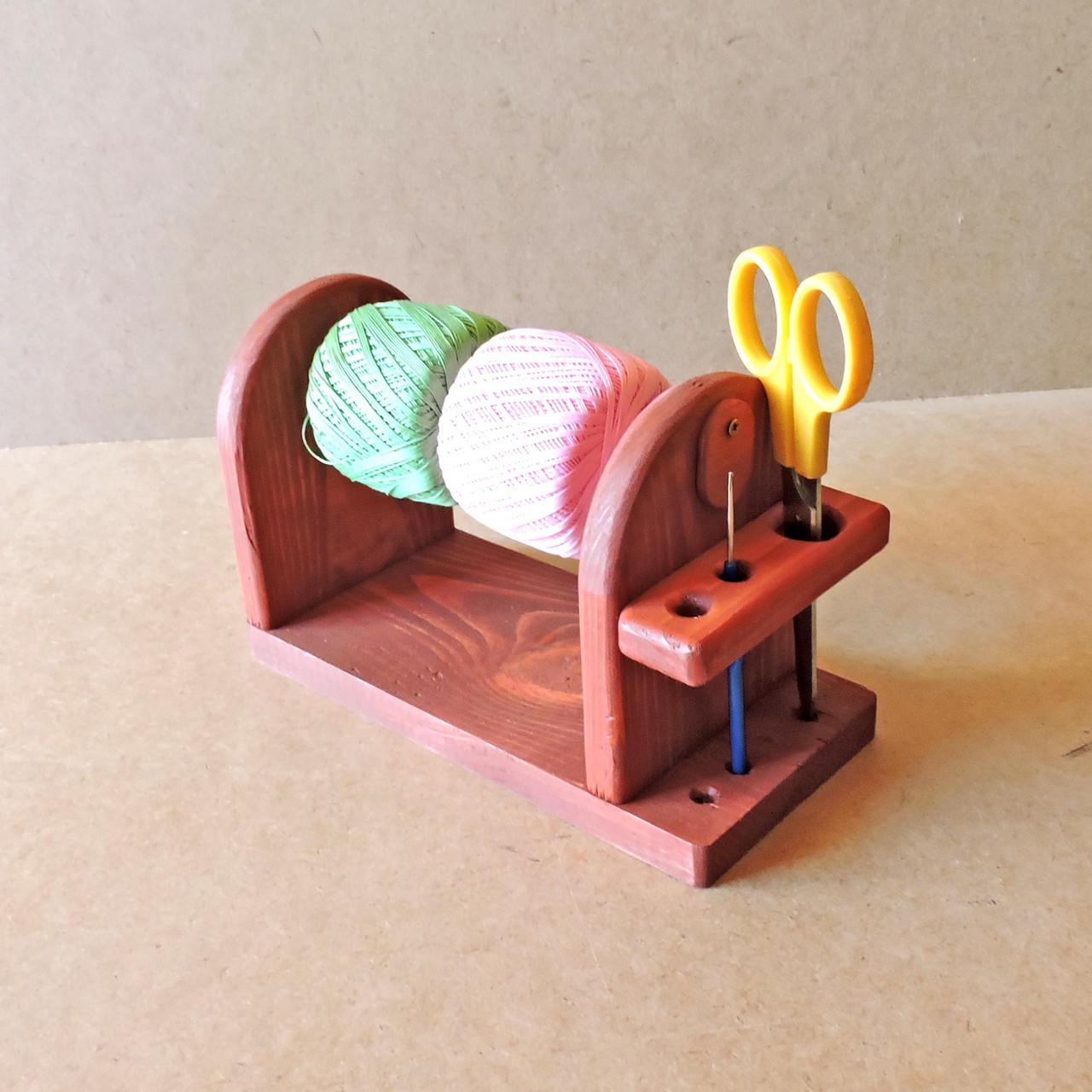 Органайзер для пряжи из дерева Ангора Коралл (ПДВ-000114)