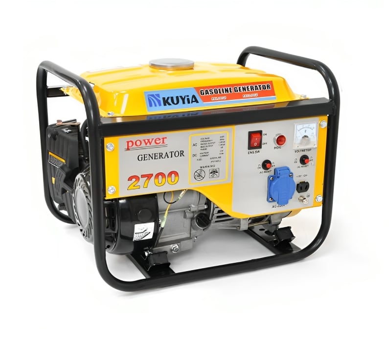 Генератор бензиновый Kuyia TM1000CL 0,9/1 кВт 220 В с ручным стартером медной обмоткой и баком 5,2 л (39104552)
