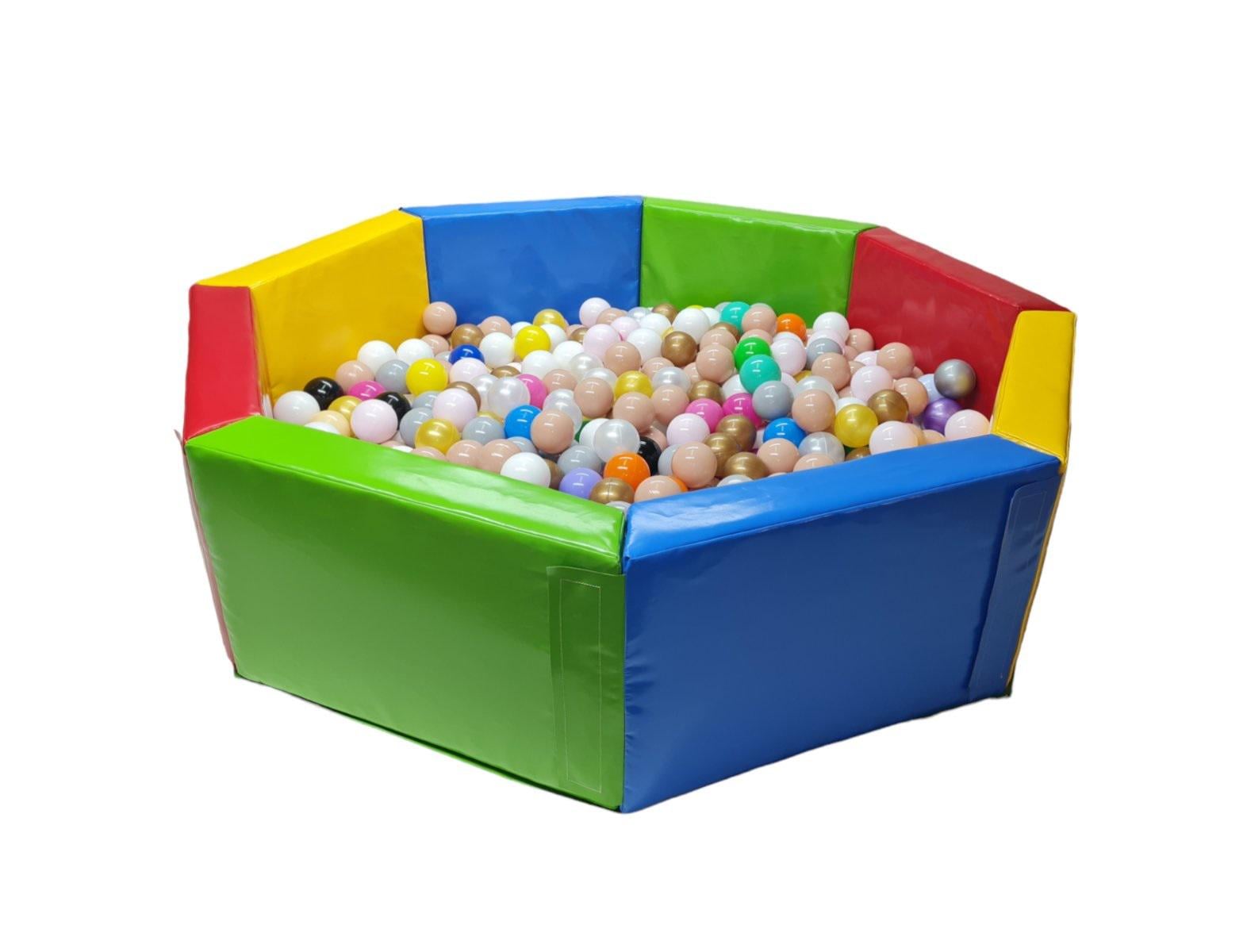 Сухий басейн Восьмигранник Hop-Hop 200х200х40 см (1664348864)