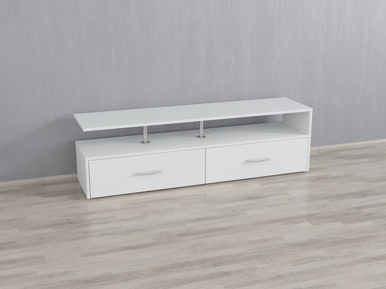Тумба ТВ Moreli Forte Adela 1400x416x350 мм Белый (id27-0000-88-white)