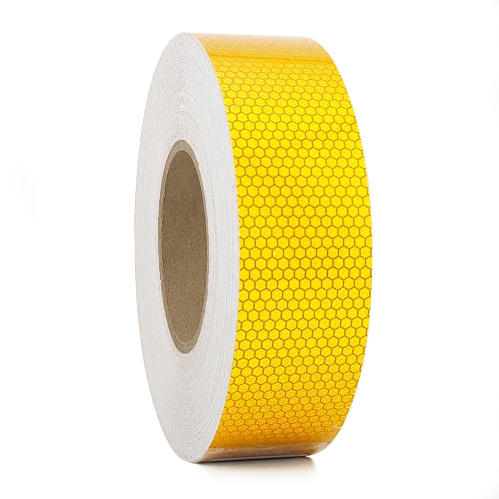 Светоотражающая лента клейкая HF Honeycomb 5 см х 45,7 м Желтый (488497494 )