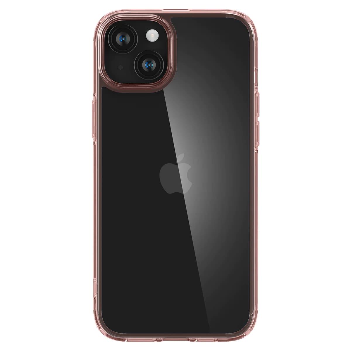 Чохол-бампер для телефону Spigen Ultra Hybrid Apple iPhone 15 Rose Crystal (ACS06795)