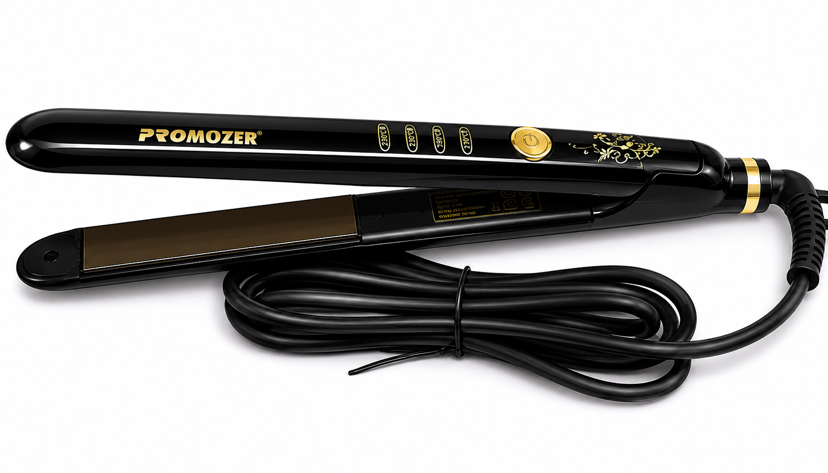 Щипцы-гофре Pro Mozer MZ-7061A 45 Вт с защитой от перегрева Черный (GR-06444)
