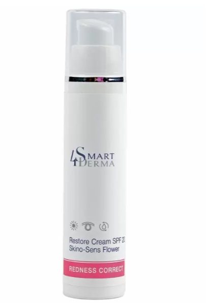 Крем укрепляющий дневной для чувствительной и куперозной кожи SPF 20 Smart4Derma Restore cream SPF 20 (14925407)
