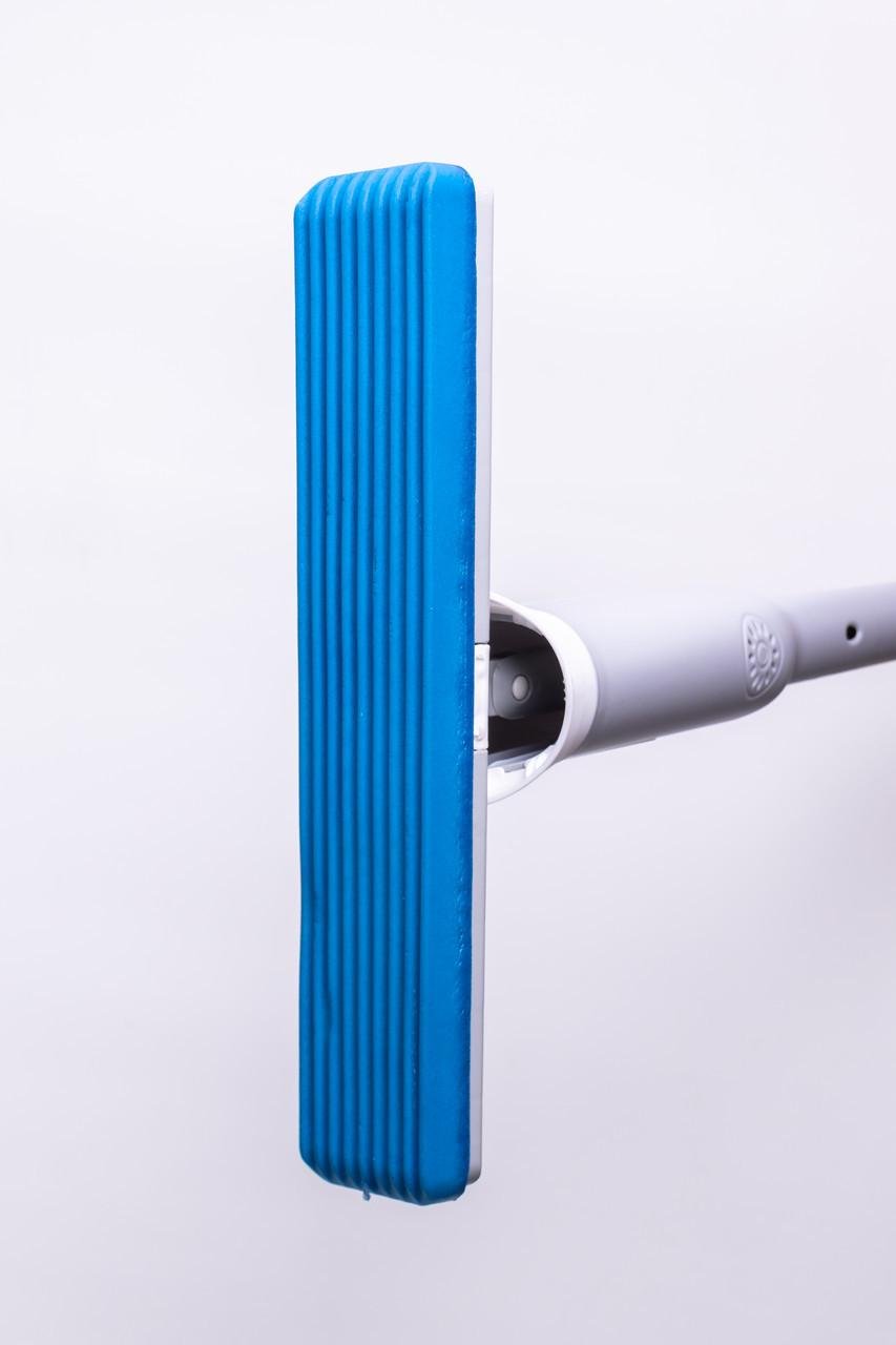 Швабра для мытья пола с отжимом универсальная 124 см 360° - фото 5