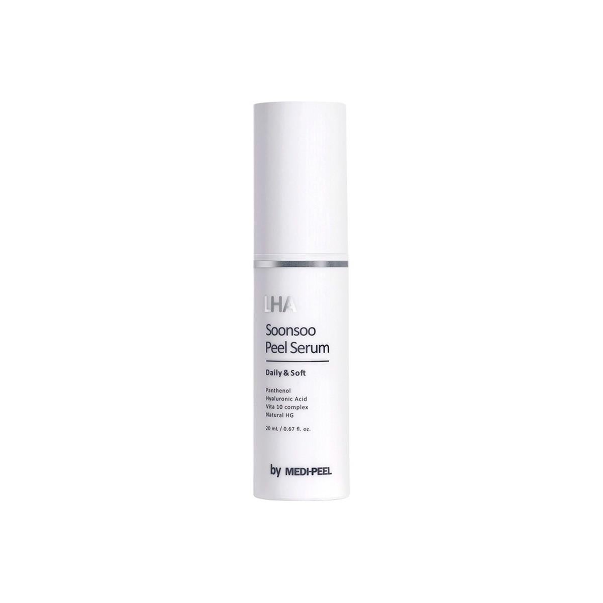 Сыворотка-пилинг для лица гипоаллергенная с липогидроксикислотой Medi-Peel LHA Soonsoo Peel Serum 20 мл (2395702881)