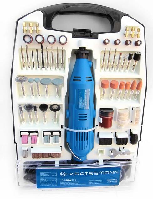Гравер KRAISSMANN 12 SGW 300 с набором насадок в кейсе (1506728429) Гравер KRAISSMANN 12 SGW 300 с набором насадок в кейсе (1506728429)