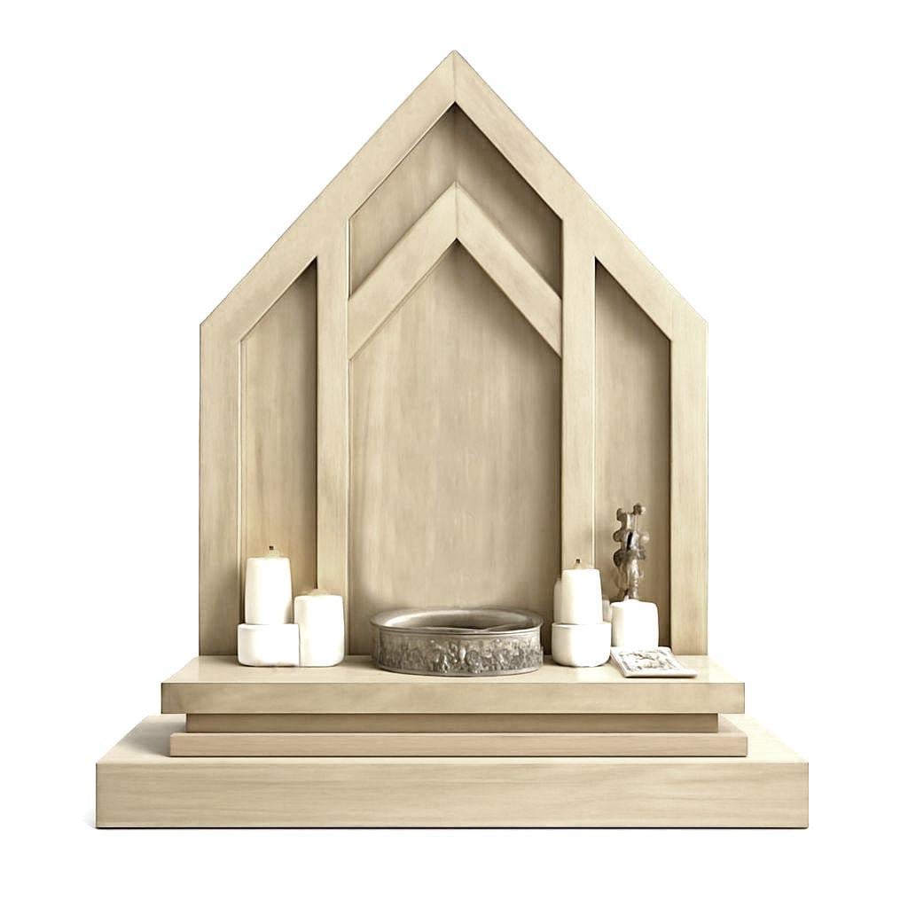 Вівтар для медитації з дерева Марагос Бланже (ЛАТ-000801)