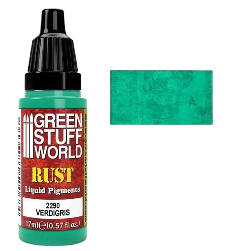 Пигмент жидкий Green Stuff World Rust серия Verdigris с эффектом ржавчины 17 мл (2290)