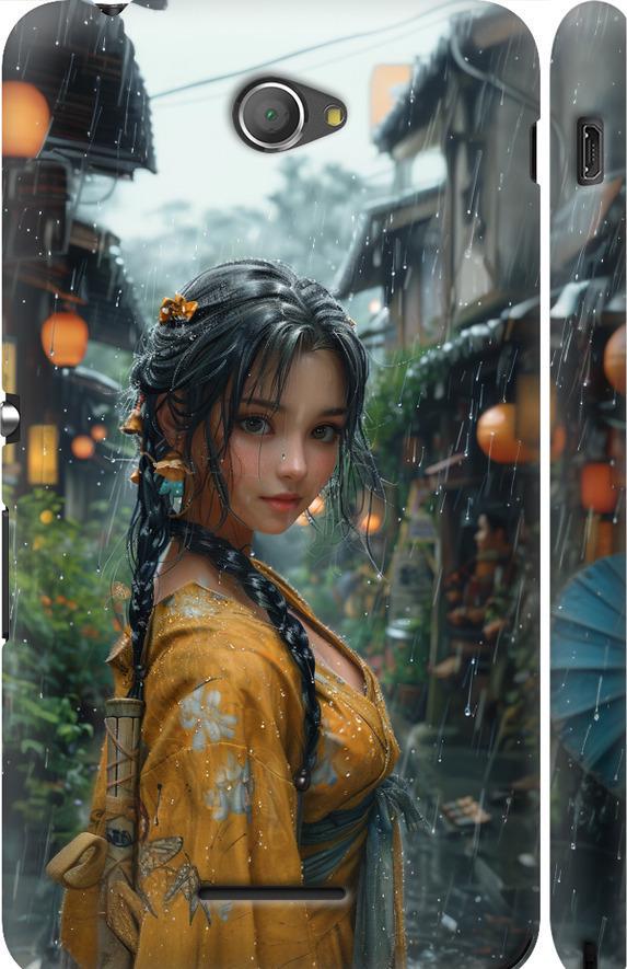 Чехол на Sony Xperia E4 Dual E2115 Anime-girl (6133m-87-42517) Чехол на Sony Xperia E4 Dual E2115 Anime-girl (6133m-87-42517)