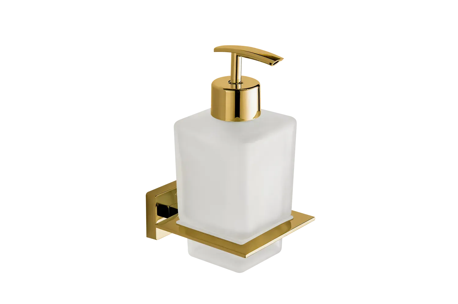 Дозатор для рідкого мила VBI MERCURY настінний 180 мл Gold (VBI-040206GL)