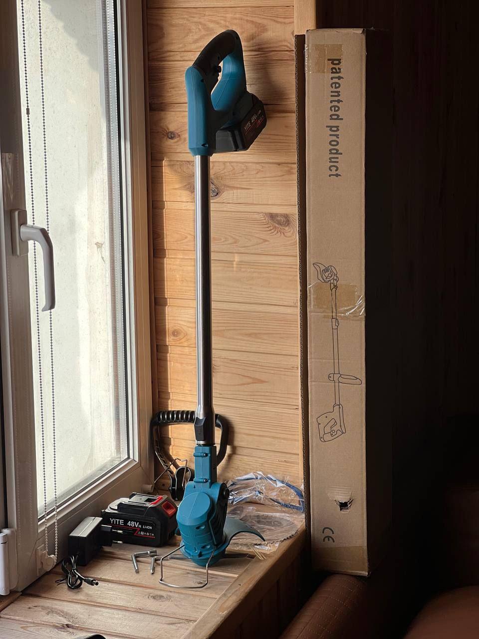 Тример садовий з двома акумуляторами та набором насадок (2674032293) - фото 2