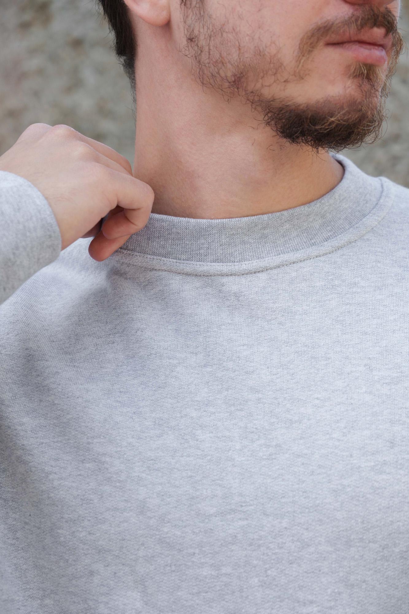 Свитшот на флисе Without Solo утепленный оверсайз S/M Gray (2XL/3XL8055469) - фото 6 Свитшот на флисе Without Solo утепленный оверсайз S/M Gray (2XL/3XL8055469) - фото 6