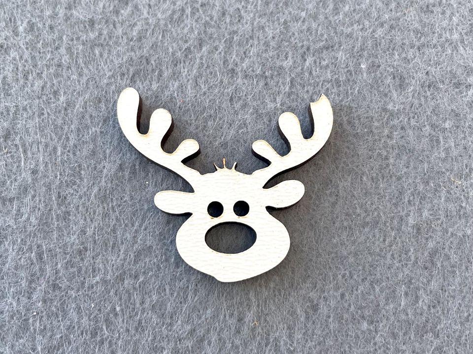 Декор из МДФ Олень 50 шт. (21075)