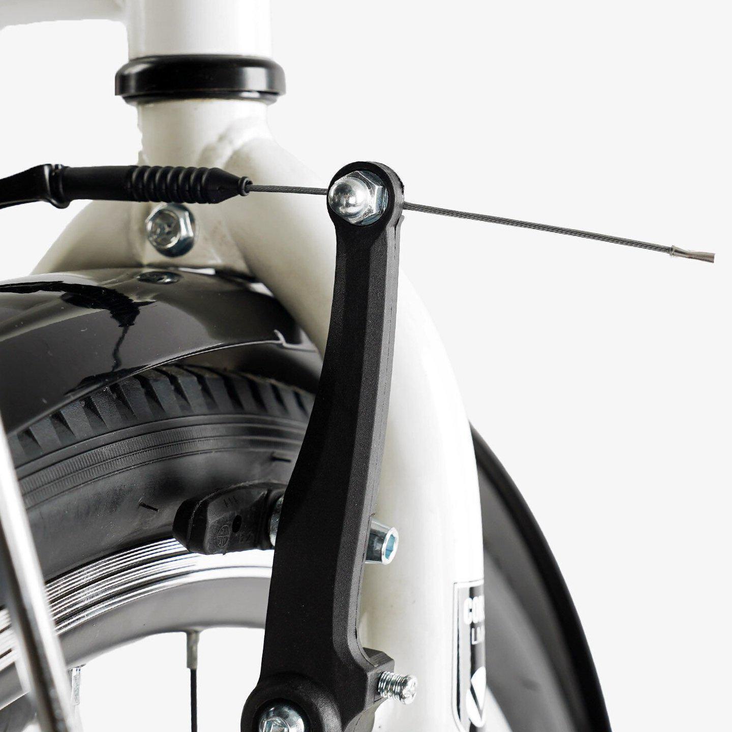 Велосипед городской Corso Fortuna с корзиной и багажником рама 20"/28" Белый - фото 4 Велосипед городской Corso Fortuna с корзиной и багажником рама 20"/28" Белый - фото 4