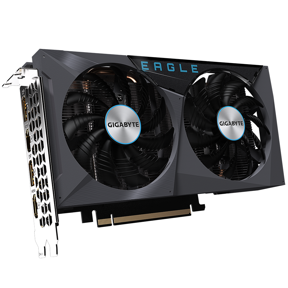 Відеокарта Gigabyte GeForce RTX 3050 Eagle OC 8G (GV-N3050EAGLE OC-8GD) - фото 2