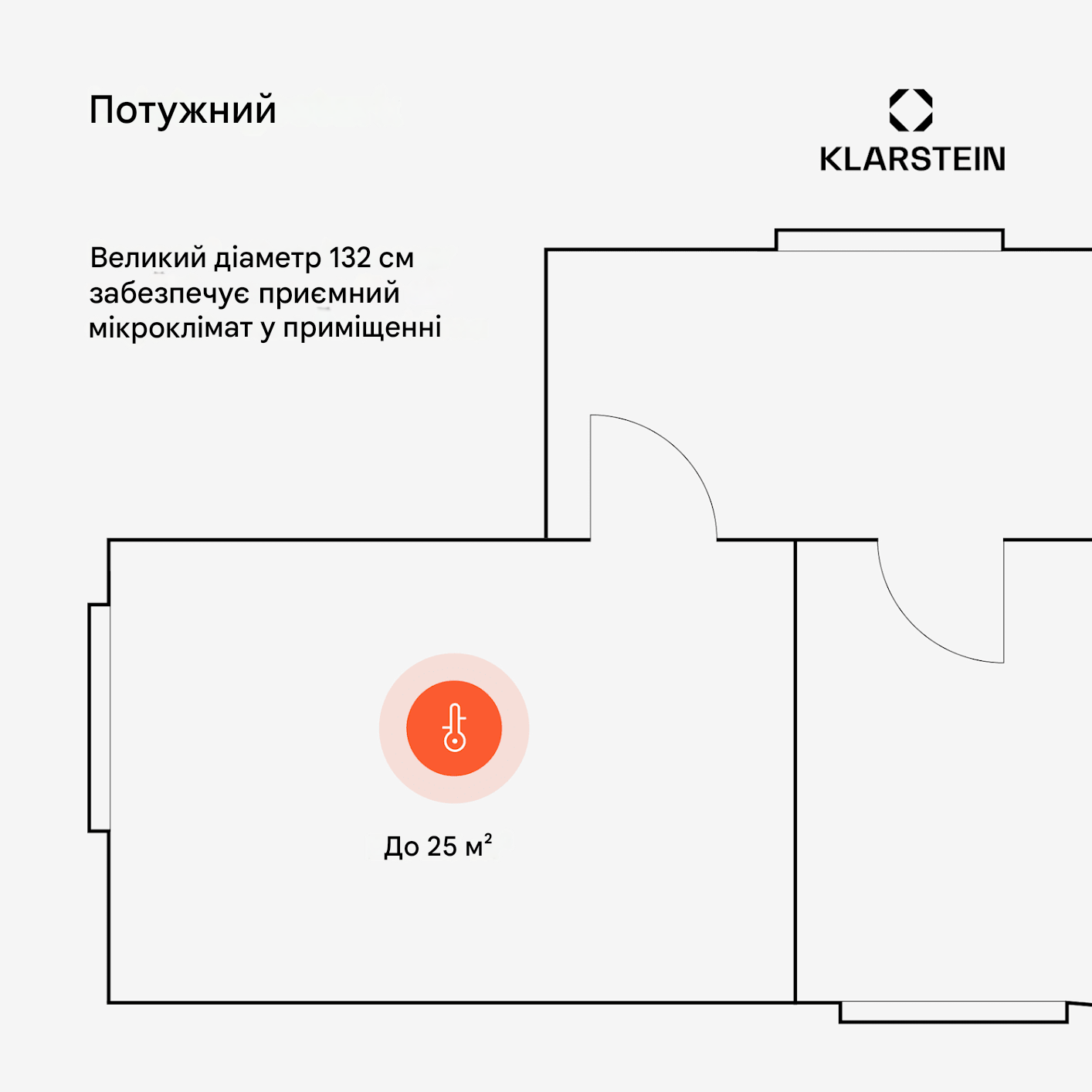 Вентилятор потолочный KLARSTEIN Bolero 30 Вт Черный (10046083) - фото 6