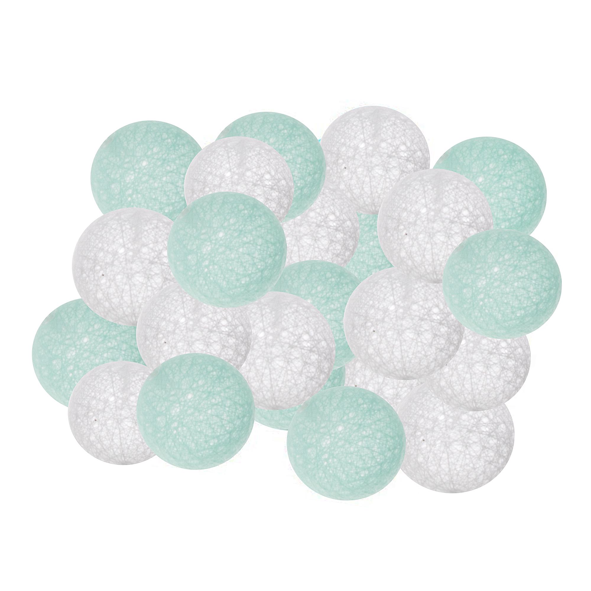 Гірлянда на батарейках Springos Cotton Balls 30 LED 6 м Warm white (CL0052) - фото 6 Гірлянда на батарейках Springos Cotton Balls 30 LED 6 м Warm white (CL0052) - фото 6