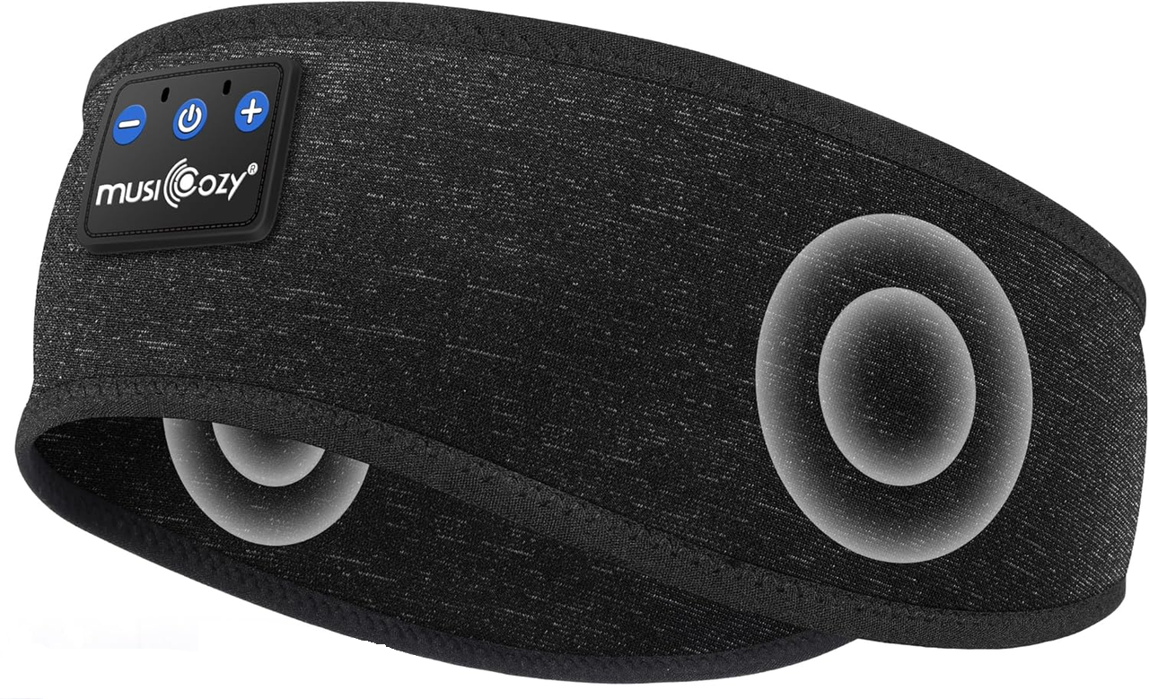 Наушники для сна с головной повязкой, мягкие наушники для сна Bluetooth-повязка с тонкими динамиками Беспроводные наушники (2968550330)