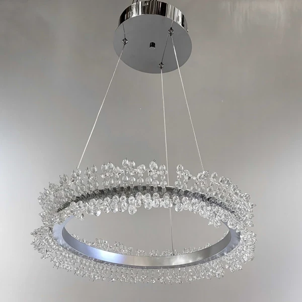 Люстра подвесная светодиодная 2055/400CH (2306837741) Люстра подвесная светодиодная 2055/400CH (2306837741)