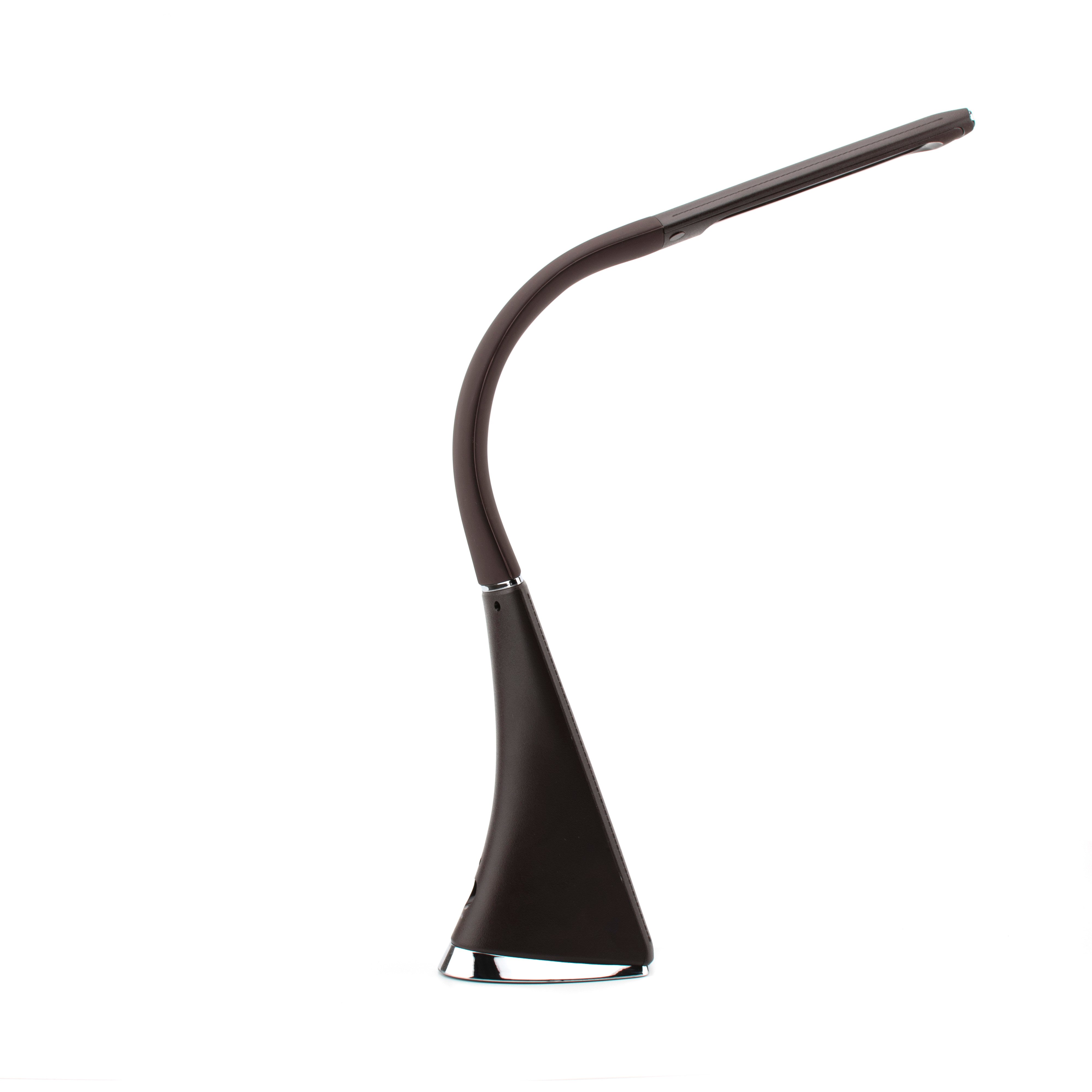 Настольная лампа Lightrich H19 с дисплеем, Brown - фото 4