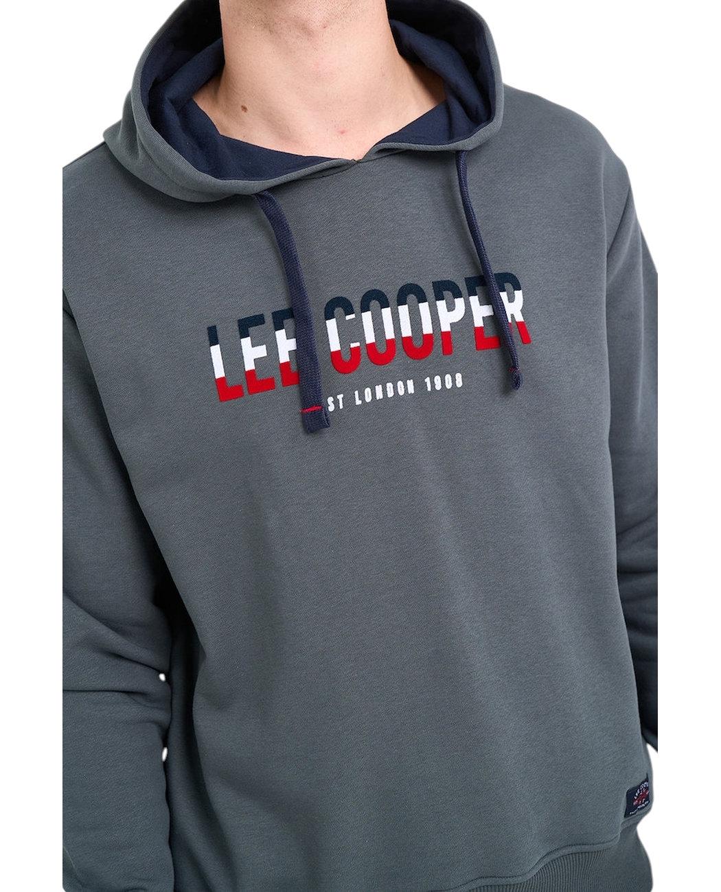 Худі чоловіче Lee Cooper 10395428.758 L Сірий (5942723143167) - фото 5 Худі чоловіче Lee Cooper 10395428.758 L Сірий (5942723143167) - фото 5