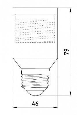 Переходник E.NEXT e.lamp adapter.Е27/Е40.pl E27-E40 пластик Белый (s9100015) - фото 4