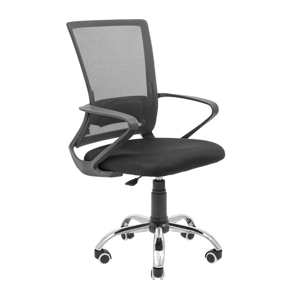 Кресло Richman Робин пиастра сетка Хром/Черный с серым (ADD0003071)