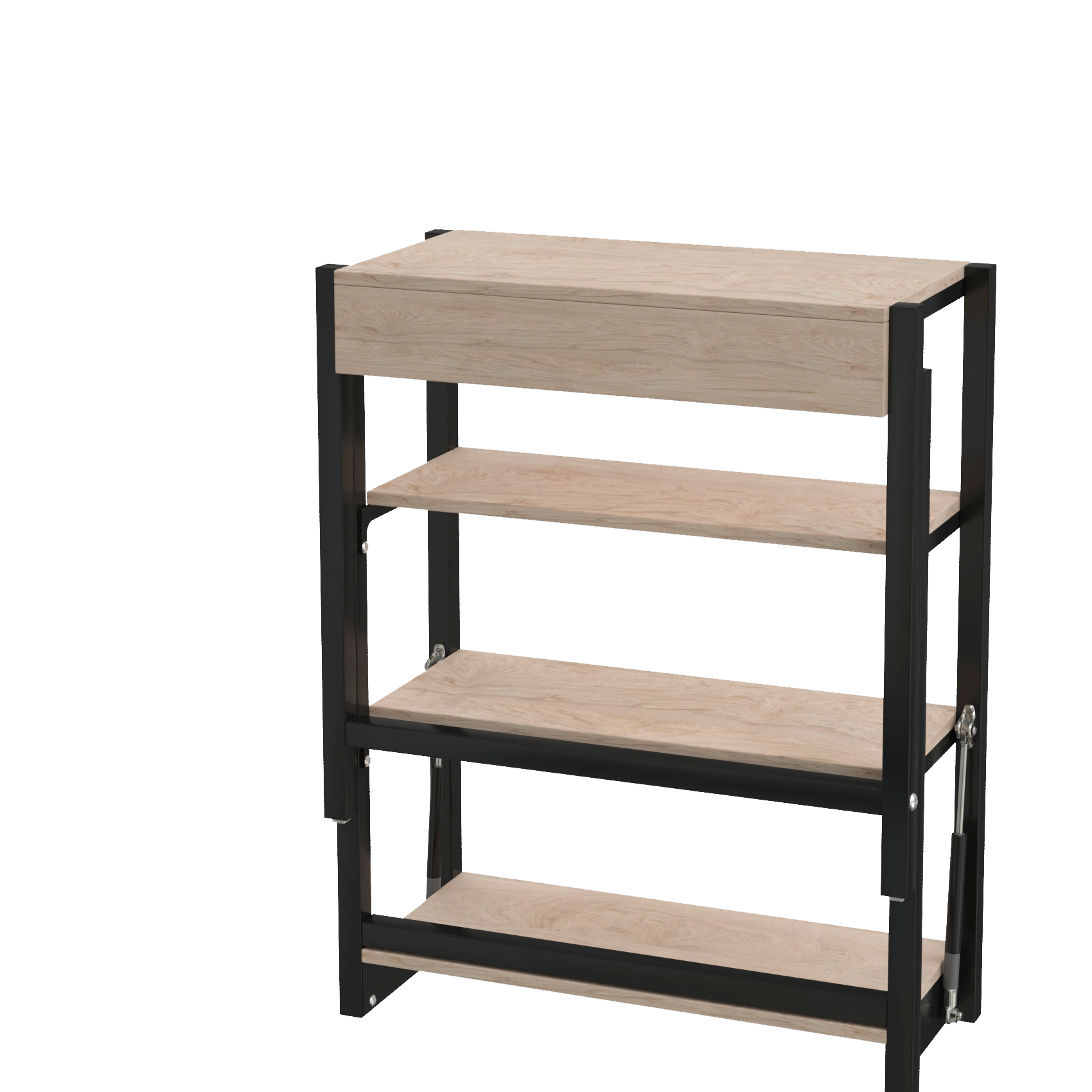 Стеллаж-стол WALLTABLE Гикори Рокфорд Светлый Стеллаж-стол WALLTABLE Гикори Рокфорд Светлый