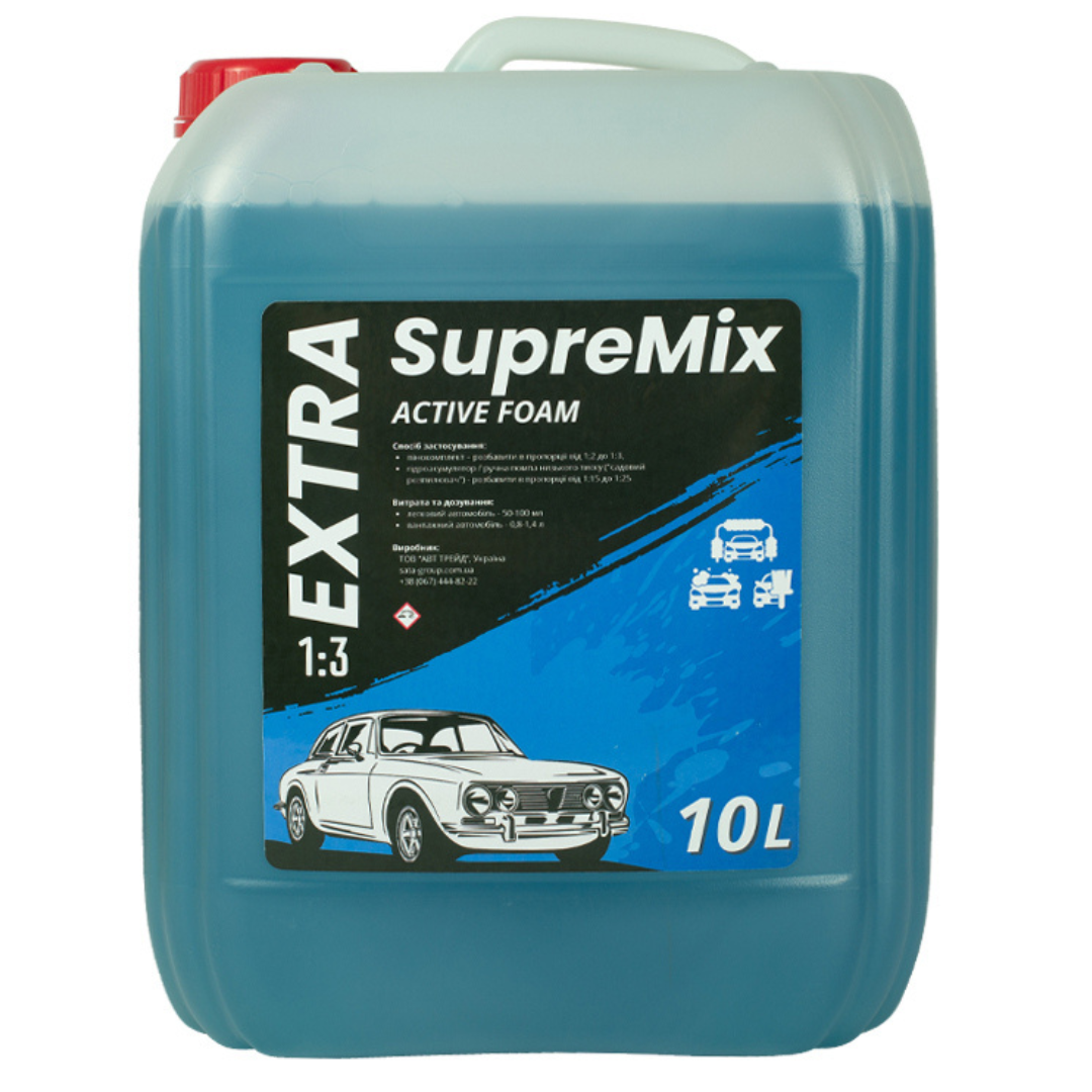 Активная пена для бесконтактной мойки SupreMix EXTRA 1:3 10 л