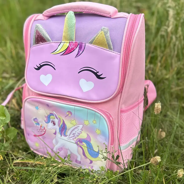 Рюкзак шкільний для дівчинки з єдинорогом та світловідбиваючими елементами (2693008553) - фото 2 Рюкзак шкільний для дівчинки з єдинорогом та світловідбиваючими елементами (2693008553) - фото 2
