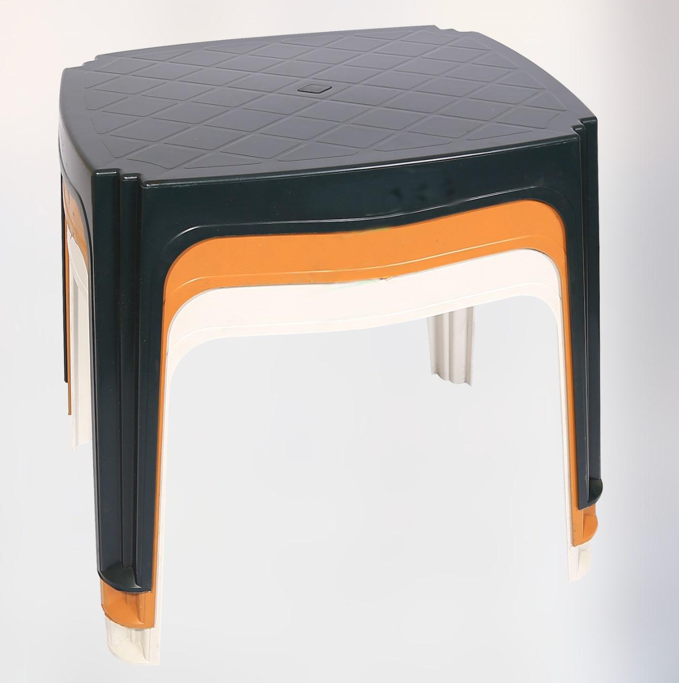 Столик пластиковий Моно до шезлонгу Білий (26004563) - фото 2