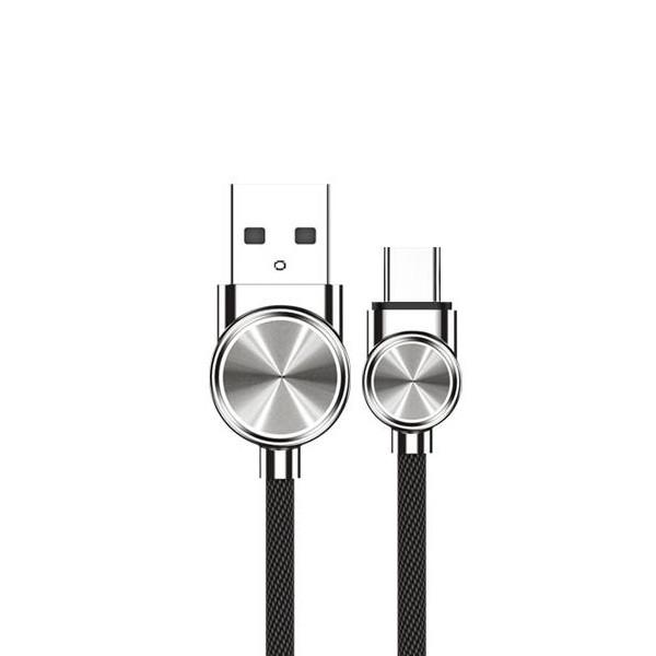 Кабель Kaku KSC127 USB TypeC Fast charging 3,2 A 1,2 м Black (2050781789) - фото 1