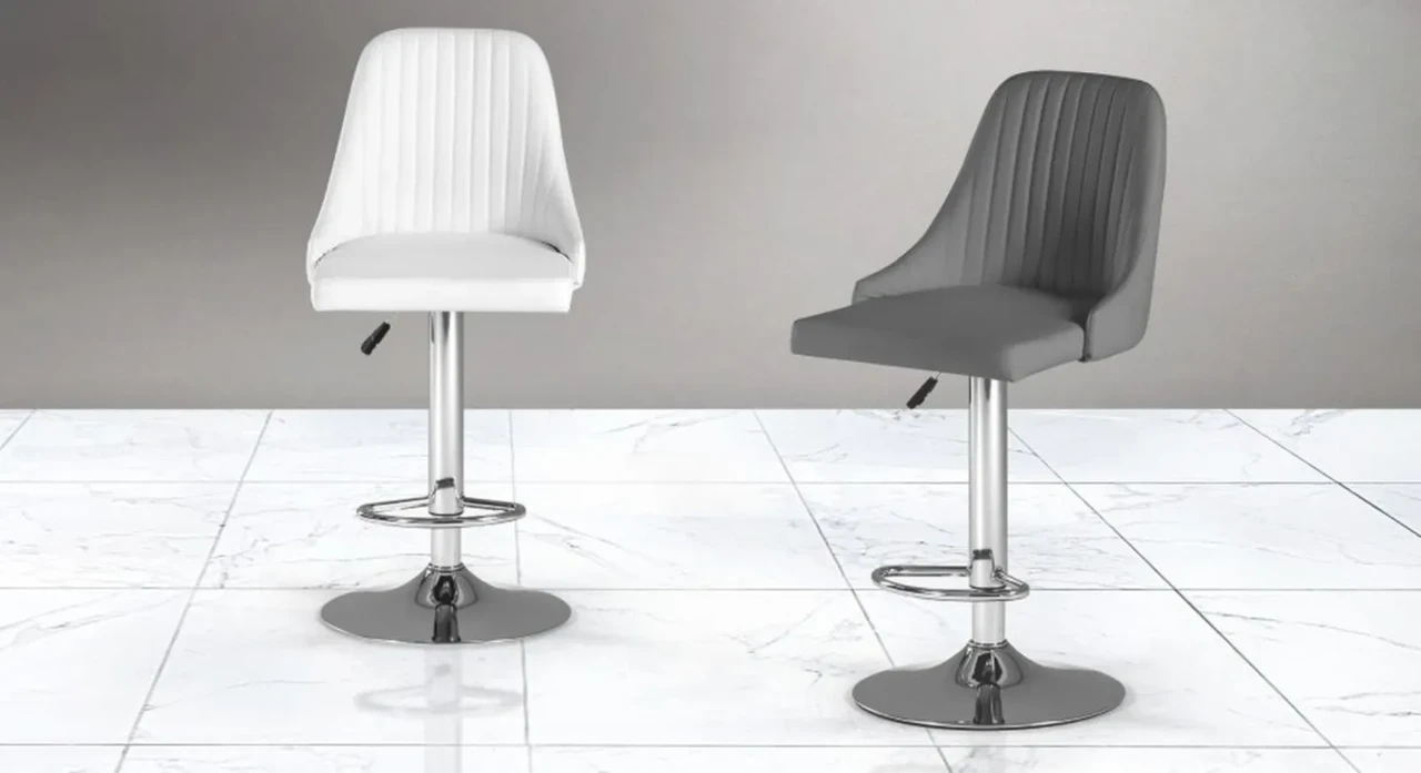 Барне крісло хокер зі спинкою Fregat Amsterdam Білий (2730785985) - фото 3 Барне крісло хокер зі спинкою Fregat Amsterdam Білий (2730785985) - фото 3