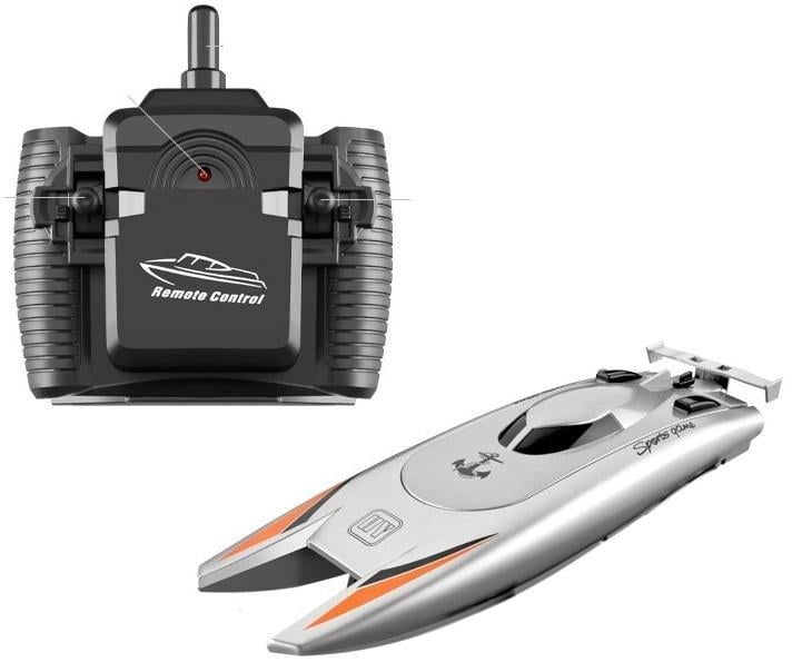 Катер скоростной двухмоторный Gallop на радиоуправлении Gray (HP050622)