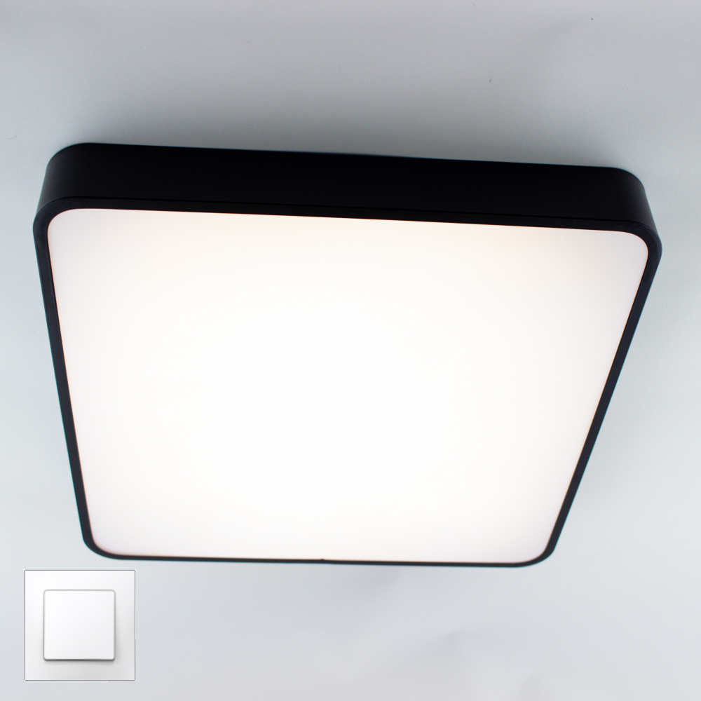 Люстра светодиодная ESLLSE ONIX S 60 Вт Черный (10202-2)