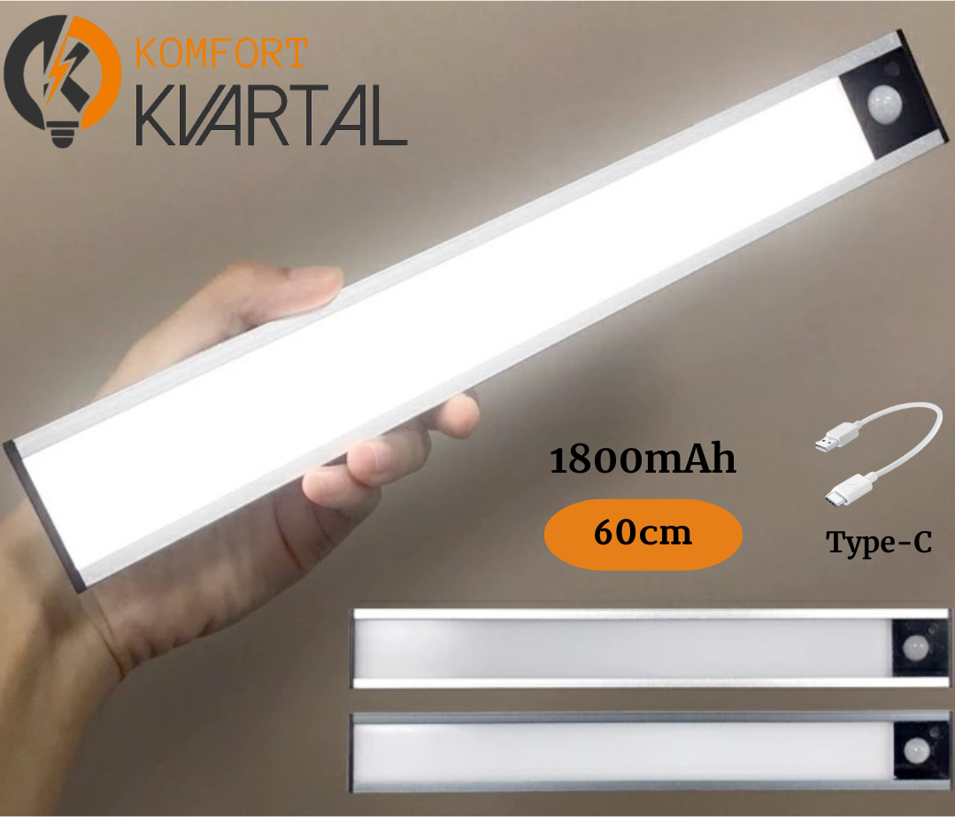 Лампа сенсорна Sensor Closet Light LED 60 см 1800 mAh - фото 3