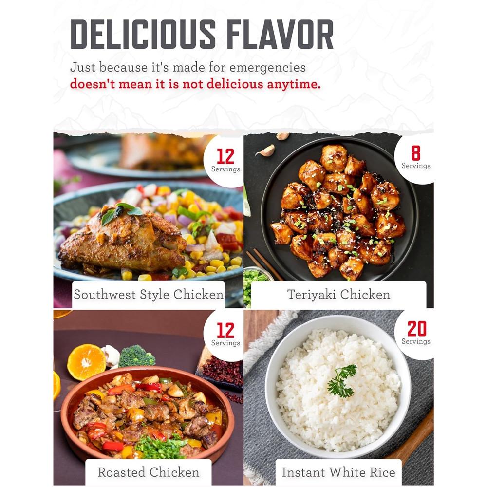 Набор сублимированного мяса Readywise 60 порций (101077) - фото 4