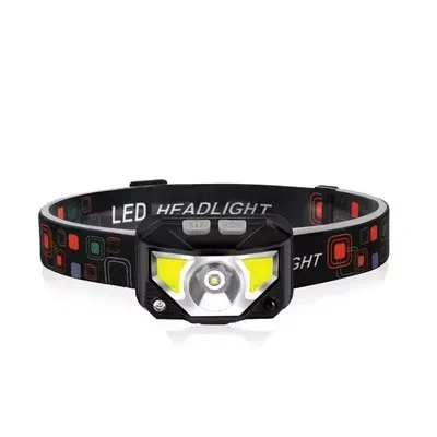 Фонарь мощный налобный LED с аккумулятором и сенсорным управлением UltraBeam X3