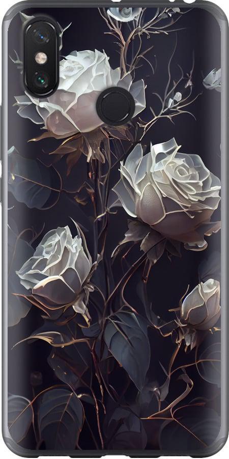 Чехол на Xiaomi Mi Max 3 Розы 2 (5550u-1534-42517)
