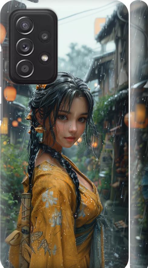 Чехол на Samsung Galaxy A52s 5G A528B Anime-girl (6133m-2583-42517)