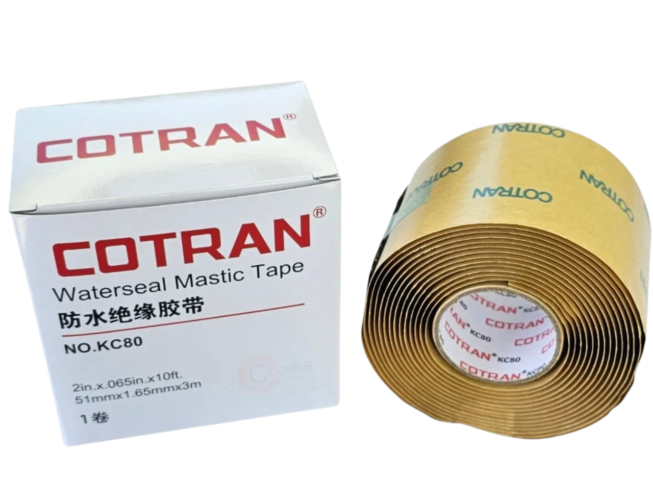 Лента герметизирующая Cotran KC80-9228 до 600 В из резиновой мастики рулон 3 м (000047602_2) - фото 4 Лента герметизирующая Cotran KC80-9228 до 600 В из резиновой мастики рулон 3 м (000047602_2) - фото 4