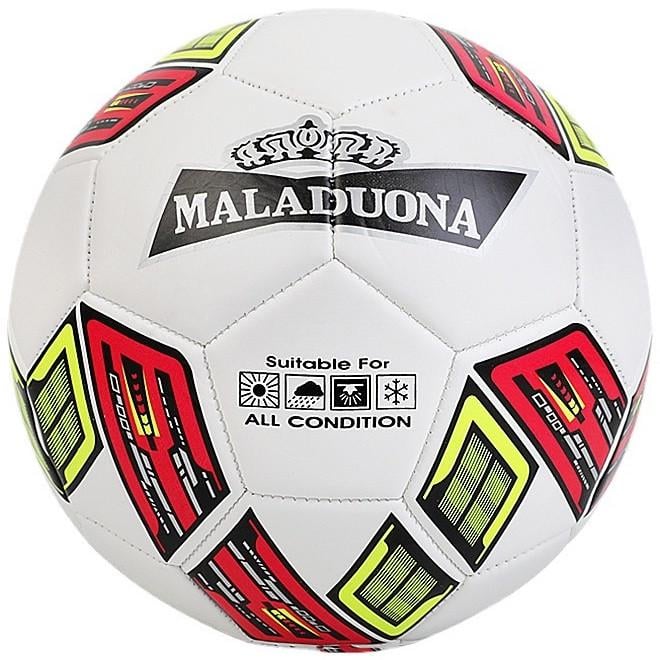 Футбольный мяч Maladuona PU р. 5 Белый (28443629)