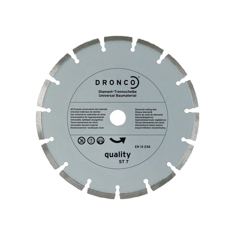 Диск алмазный отрезной Dronco ST-7 quality 125x2x22,2 мм по бетону/камню/кирпичу/граниту (INKRUM00ST1252022D)