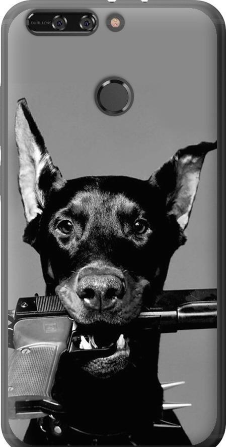 Чехол на Huawei Honor V9 / Honor 8 Pro Доберман (2745u-1246-42517)