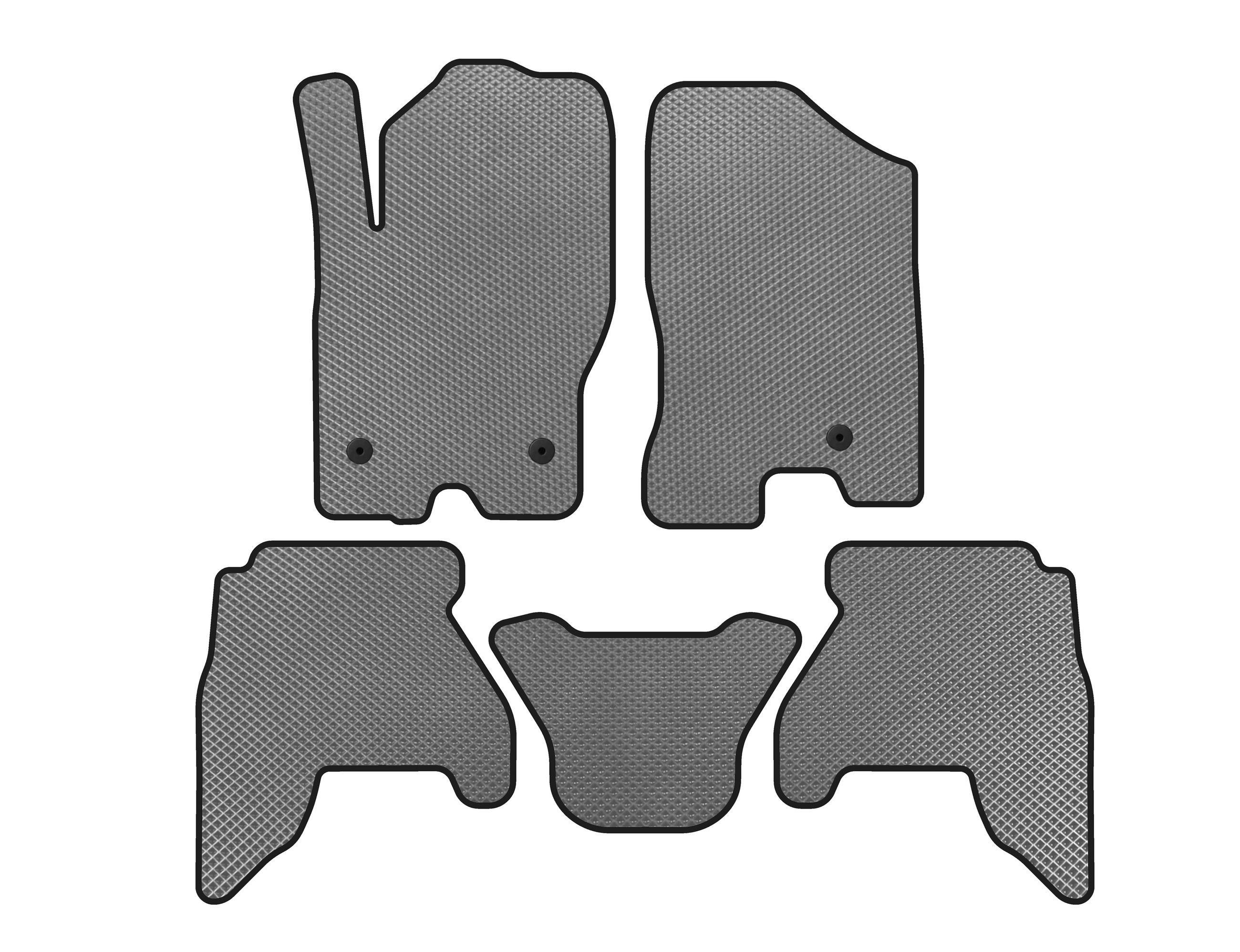 Коврики EVA Digital Designs для Nissan Pathfinder R51 2005-2014 гг. Серый (143351)