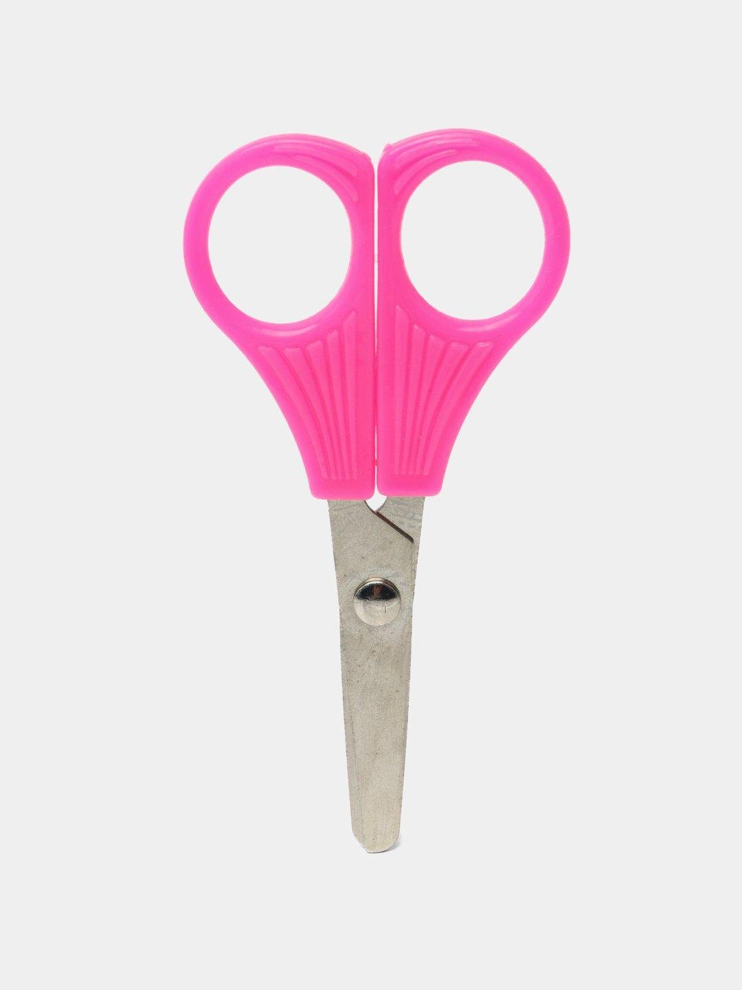 Ножницы канцелярские Stenson WW01311 с пластиковой ручкой 10 см Розовый (25441848)